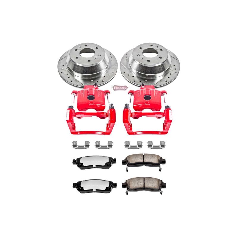 PowerStop KC2050 36 fits Buick Rainier Rear Z36 Truck & Tow Brake Kit w/Calipers