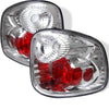 Spyder 5003386 fits Ford 97-03 F150 Flareside Euro Style Tail Lights Chrome ALT