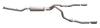 Gibson 65631 fits Chevrolet 07-10 Silverado 2500 HD LT 6.0L 2.25in Cat-Back Dua