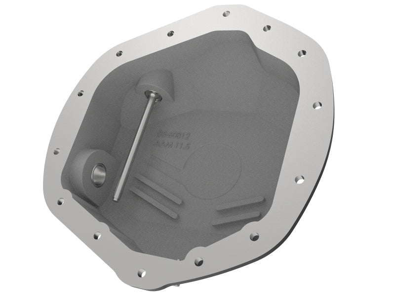 AFE 46-70392 Pro Series Rear Differential Cover Black w/ Machined Fins 14-18 fi