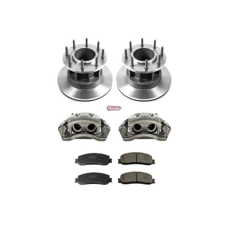 Power Stop KCOE6526 fits Ford F-350 Super Duty Front Autospecialty Kit w/Cals