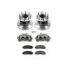 Power Stop KCOE6526 fits Ford F-350 Super Duty Front Autospecialty Kit w/Cals