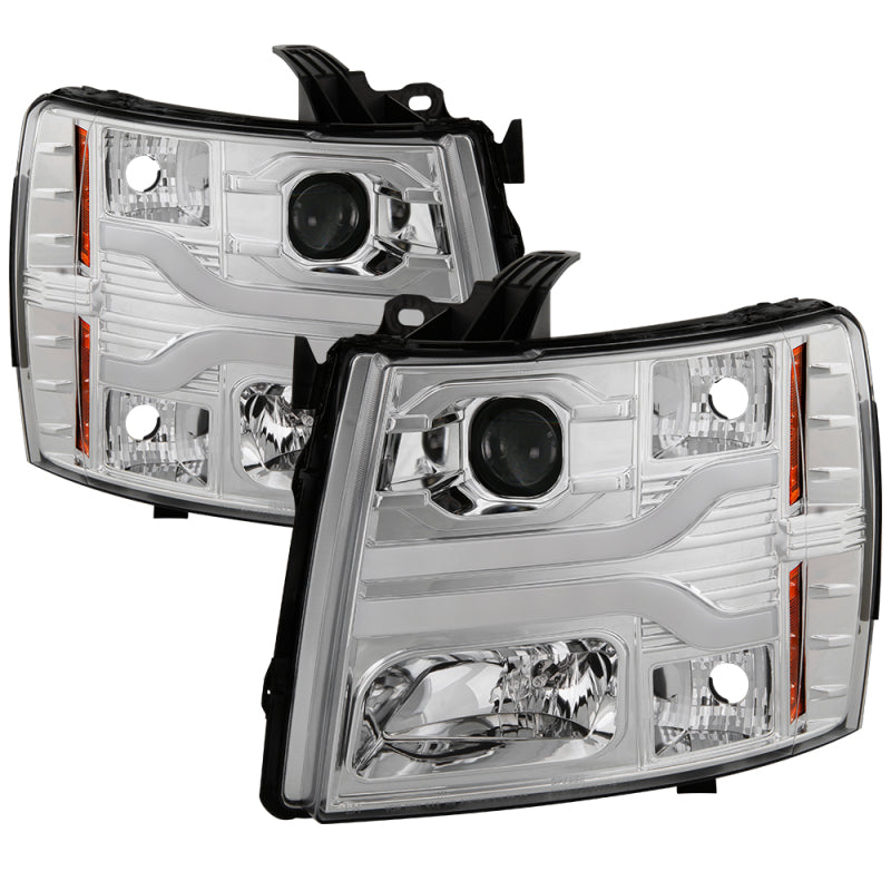 Spyder 5083616 fits Chevy 07-13 Silverado 1500 Version 3 Projector Headlights -