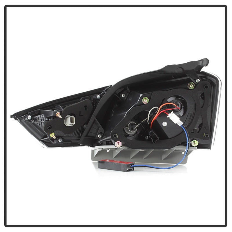 xTune 9042164 14-18 fits Chevy Impala (Excl 14-16 Limited) LED Tail Lights - Bl