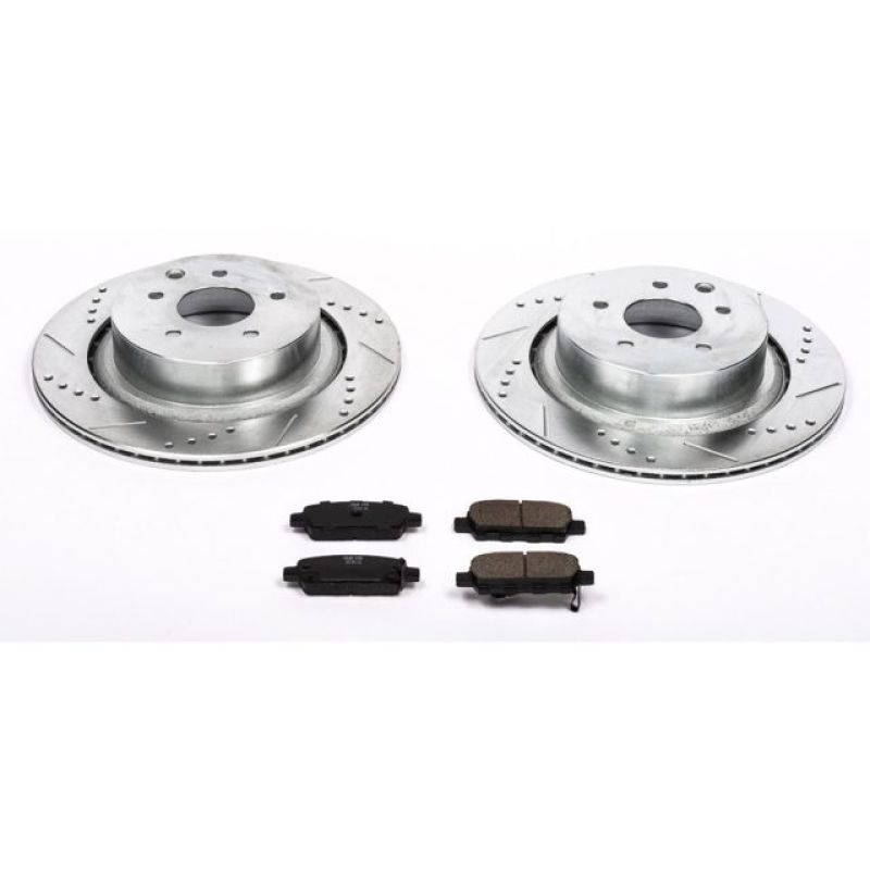 PowerStop K2986 fits Infiniti 07-08 G35 Rear Z23 Evolution Sport Brake Kit