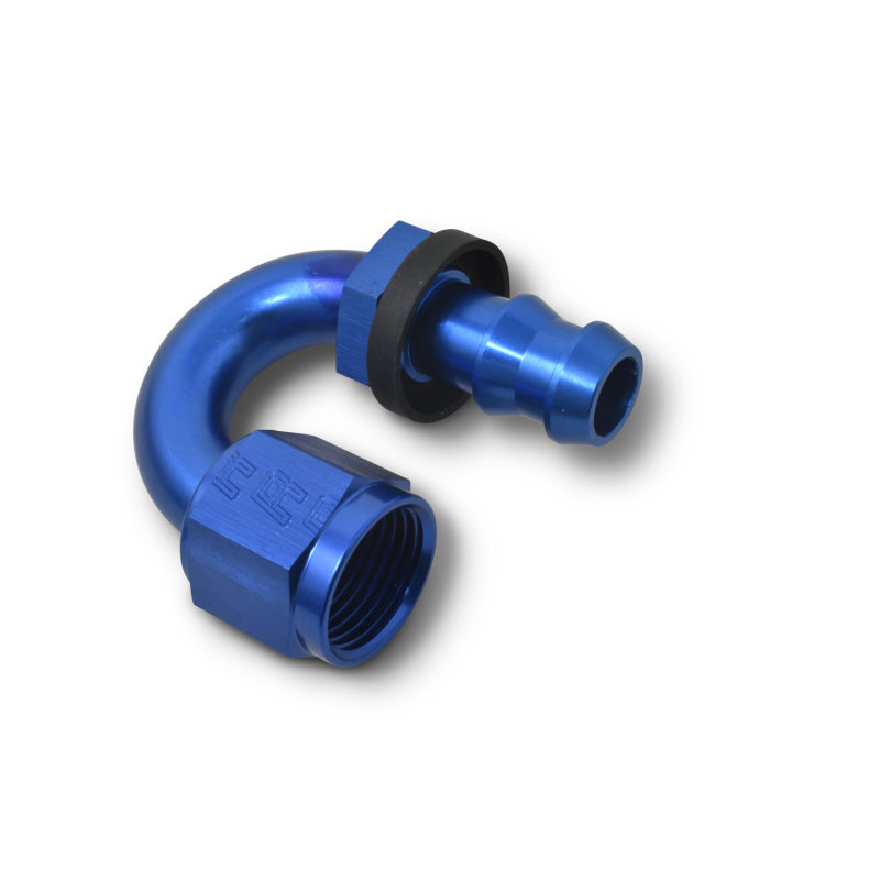 Russell 626070 Performance -8 AN Twist-Lok 180 Degree Hose End (3/4in Radius)