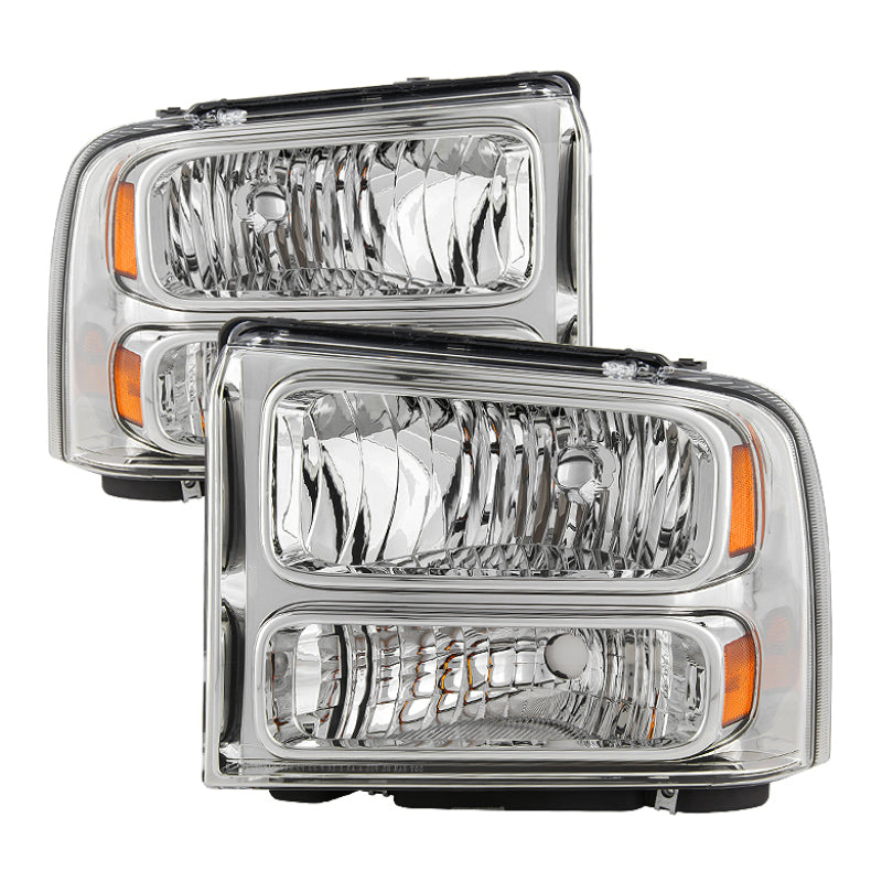9033018 Xtune fits Ford 99-04 F250 F350 F450 Superduty Excursion Headlights Ch