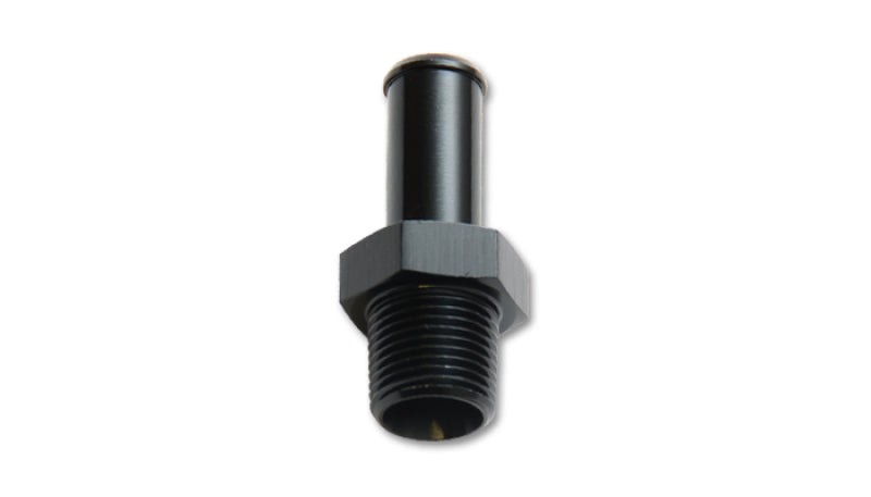 Vibrant 11200 1/8in NPT to 1/4in Barb Straight Fitting - Aluminum