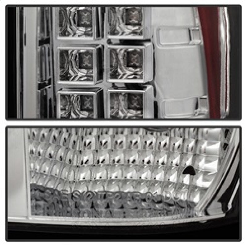 Spyder 5001078 fits Chevy 02-06 Avalanche LED Tail Lights Chrome ALT-YD-CAV02-L