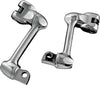 Kuryakyn 4557 Kuryakyn 4in Adjustable Lockable Offsets With Male Mount Adapter Chrome