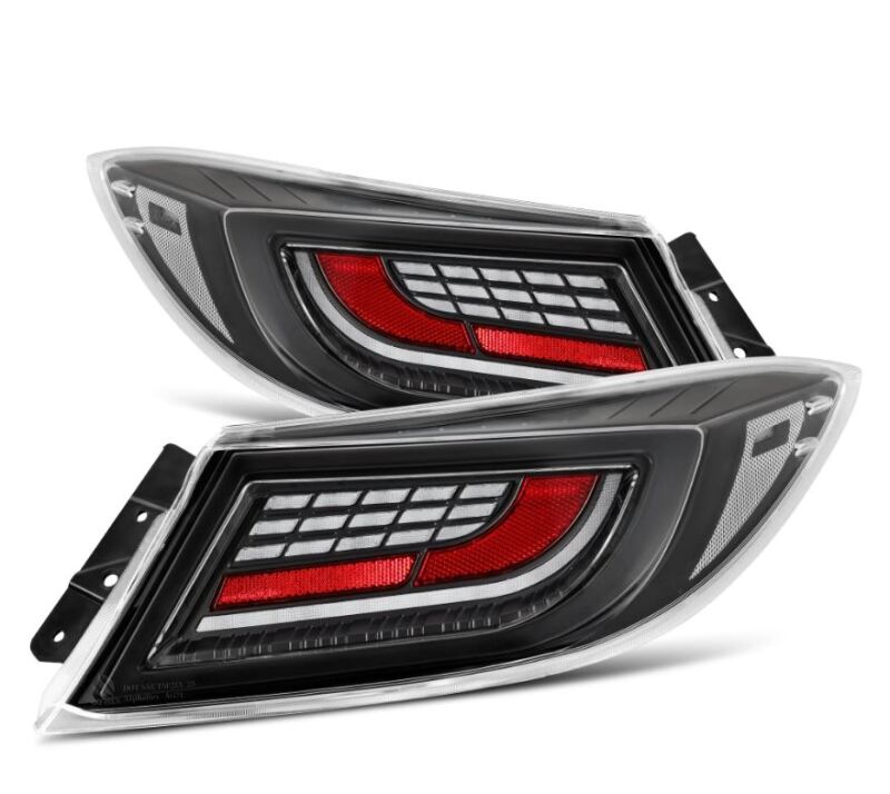 AlphaRex 675040 22-24 fits Toyota GR86 LUXX LED Taillights Alpha-Black
