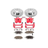 PowerStop KC696 fits Honda Civic Front Z26 Street Warrior Brake Kit w/Calipers