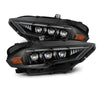 AlphaRex 880263 18-20 fits Ford Mustang NOVA LED Proj Headlights Alpha-Black