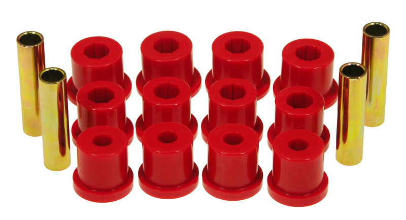 Prothane 1-1009 AMC 1.5 OD Spring & Shackle Bushings - Red