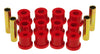 Prothane 1-1009 AMC 1.5 OD Spring & Shackle Bushings - Red