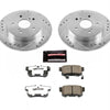PowerStop K5889-26 07-13 fits Suzuki SX4 Rear Z26 Street Warrior Brake Kit