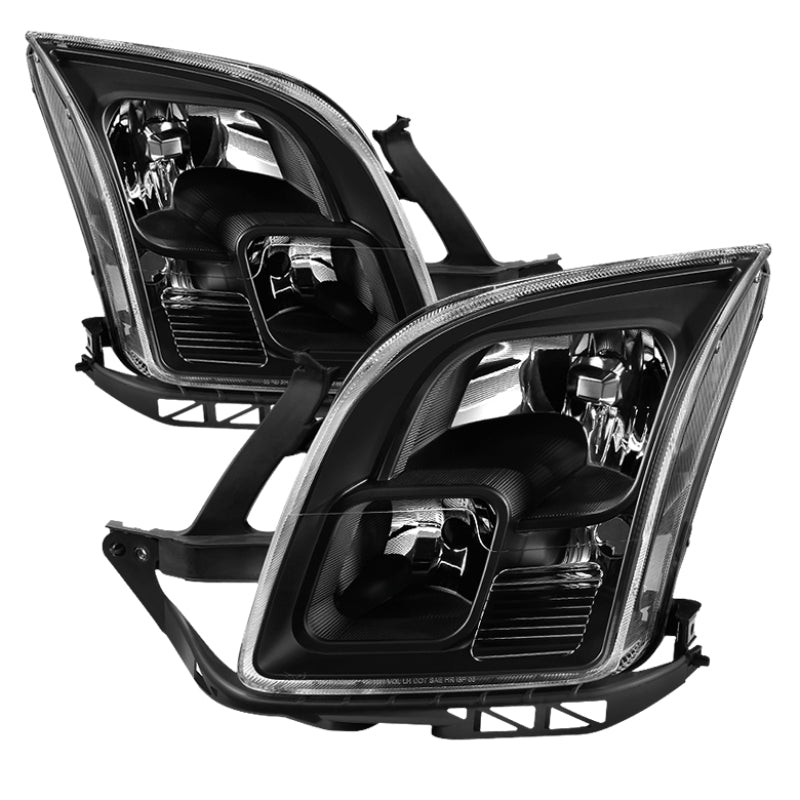 xTune 9035234 fits Ford Fusion 2006-2009 OEM Style Headlights -Black HD-JH-FFUS