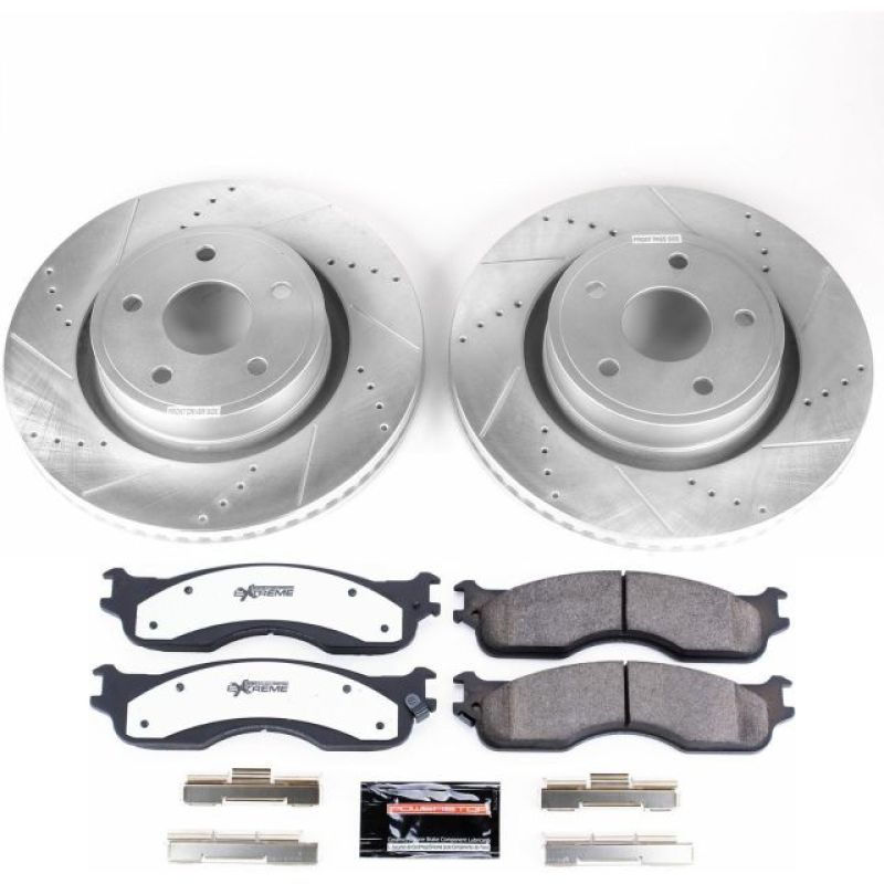 Power Stop K4584-36 2004 fits Dodge Ram 1500 Front Z36 Truck & Tow Brake Kit