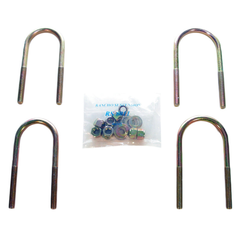 Rancho RS720 87-95 fits Jeep Wrangler Front U-Bolt Kit