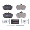 PowerStop ESP1848 fits Porsche 10-12 Cayman Euro-Stop ECE-R90 Rear Brake Pads