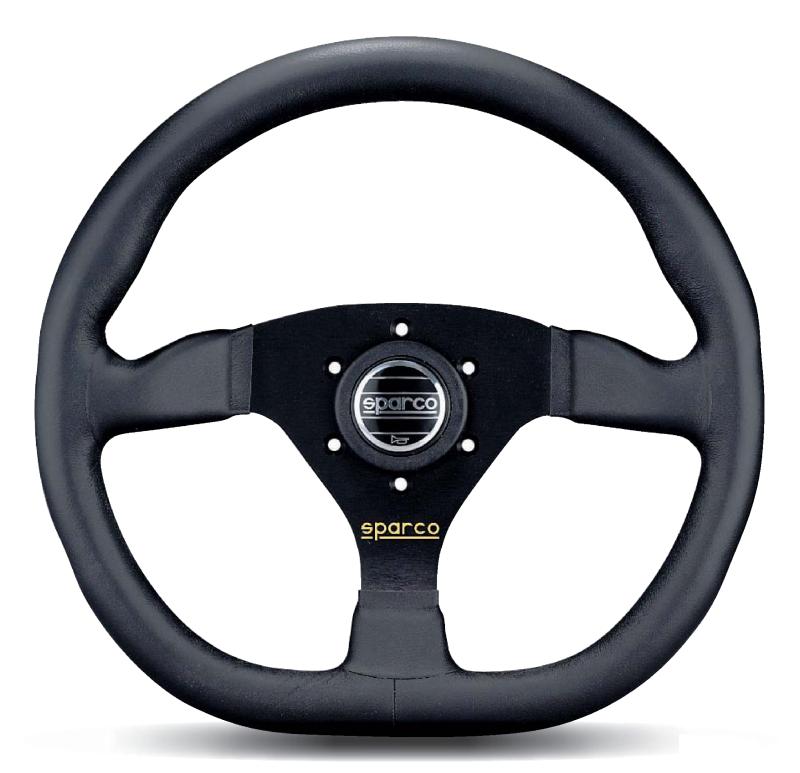 SPARCO 015TRGS1TUV Sparco Steering Wheel L360 Ring Suede Black