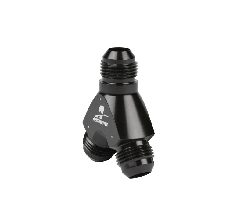 Aeromotive 15674 Y-Block - AN-08 - 2x AN-08
