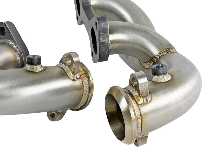 AFE 48-33022 d Steel 1.75-2in 304 SS Headers 03-07 fits Ford Diesel Trucks V8-6