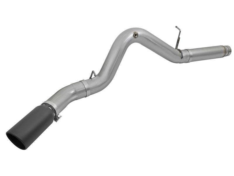 AFE 49-44081-B Bore HD 5in Exhausts DPF-Back SS w/ Black Tips 16-17 fits GM Die