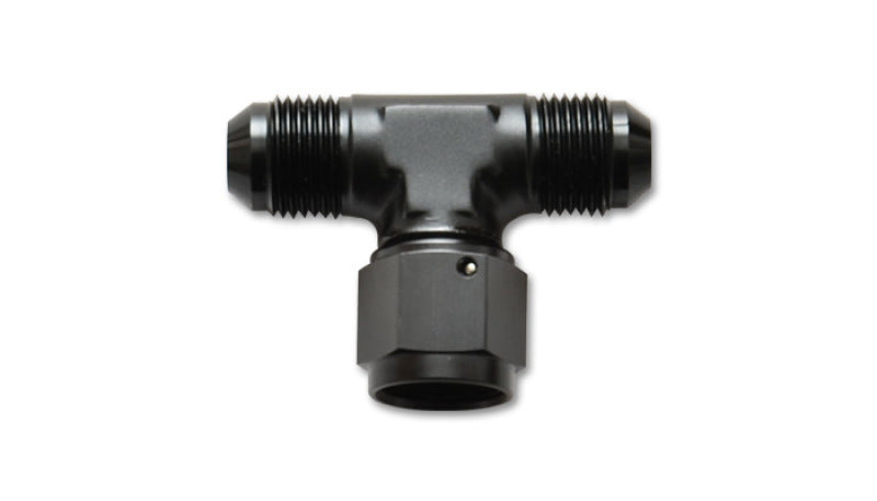 Vibrant 10793 -8AN Tee Fitting with Female -8AN Swivel On Side