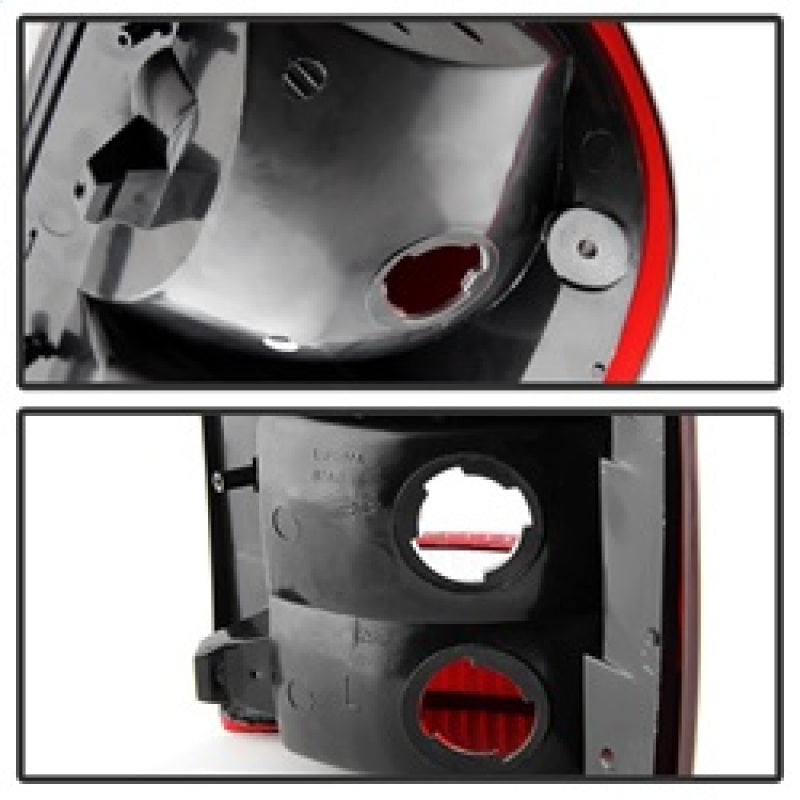 9030574 Xtune fits Ford 93-97 Ranger OE Style Tail Lights Red Smoked ALT-JH-FR