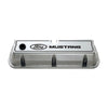 Ford Racing 302-030 Racing Ford 289/302/351W Die-Cast Valve Covers - Polished w/Black Logo