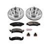 PowerStop K2578 1986 fits Ford E-150 Front Z23 Evolution Sport Brake Kit