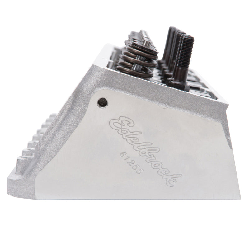 Edelbrock 61255 Cylinder Head Victor Jr fits SBC 23 Deg 220cc Complete for Hydraulic Roller Cam