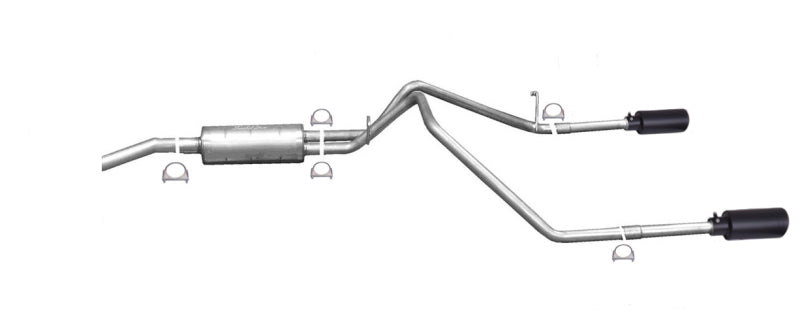 Gibson 66565B fits Ram 11-18 1500 Big Horn 5.7L 2.25in Cat-Back Dual Split Exha