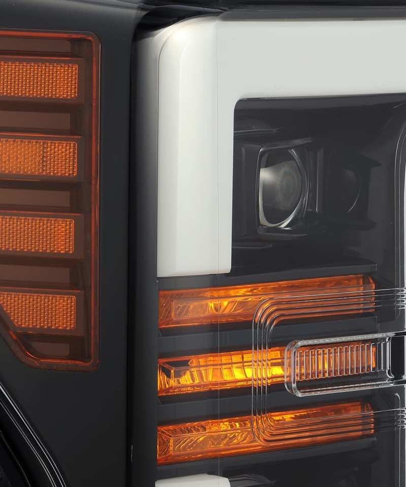 AlphaRex 880108 fits Ford 17-19 F-250 SD PRO-Series Proj Headlights Plank Style