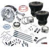 S&S Cycle 91-9134 70-84 BT 96in Sidewinder Big Bore Stroker Kit - Gloss Black