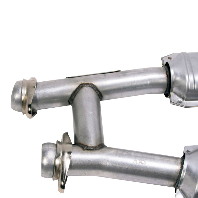 BBK 1521 Mustang 5.0 High Flow H Pipe With Catalytic Converters - 2-1/2
