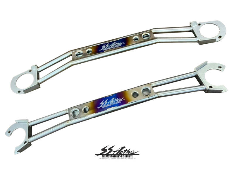 GReddy 44883502 Garage 89-94 fits Nissan Skyline GT-R Front Tower Bar R32