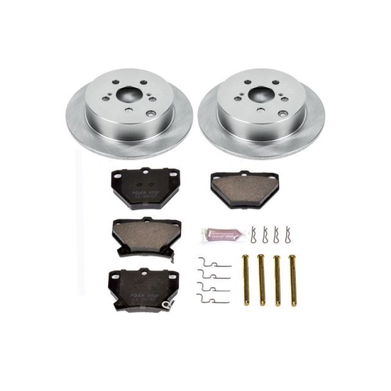PowerStop KOE2318 fits Pontiac 03-06 Vibe Rear Autospecialty Brake Kit