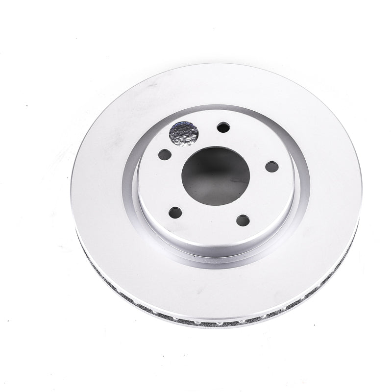 PowerStop JBR1716EVC fits Nissan Leaf Front Evolution Geo 14-17met Coated Rotor