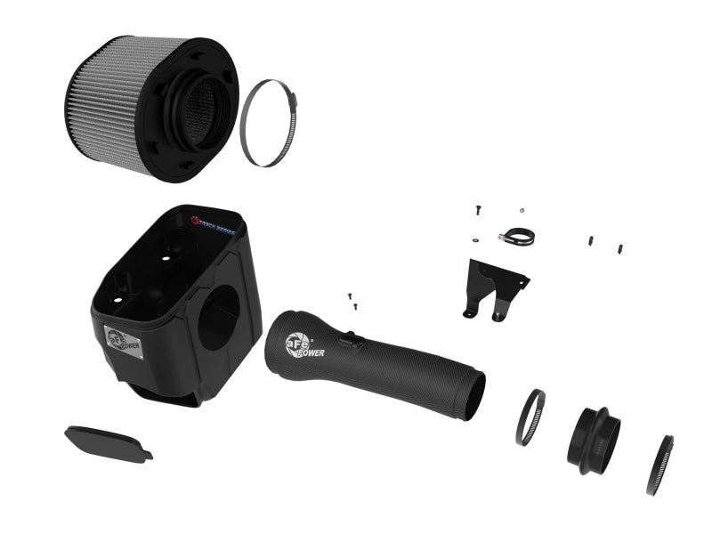 aFe 57-10032D 2025+ fits Dodge Ram 1500 RHO Track Series Carbon Fiber Cold Air Intake System w/ Pro Dry S