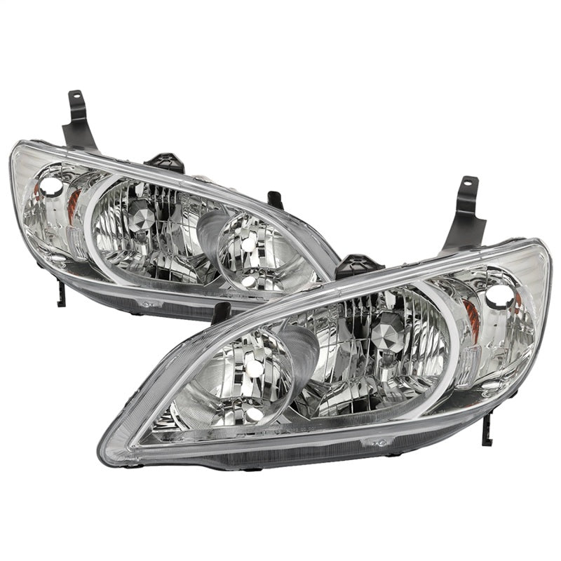 xTune 9042713 04-05 fits Honda Civic (Excl Hatchback/Si) OEM Style Headlights -