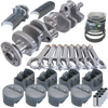 Eagle B12008030 fits Chevy 350 3.750in Crank 5.700in H-Beam -5cc Flat Top 4.030in Pistons Balanced Assembly