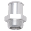 Edelbrock 8188 Hose End Straight 3/8In NPT to 5/8In Barb Clear Anodize