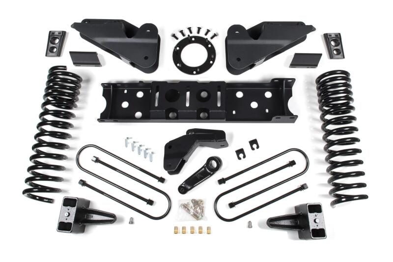 Zone Offroad ZOND93N 2019 fits Ram 3500 4.5in Radius Arm Brkt 3in Rr Block w/ Ov