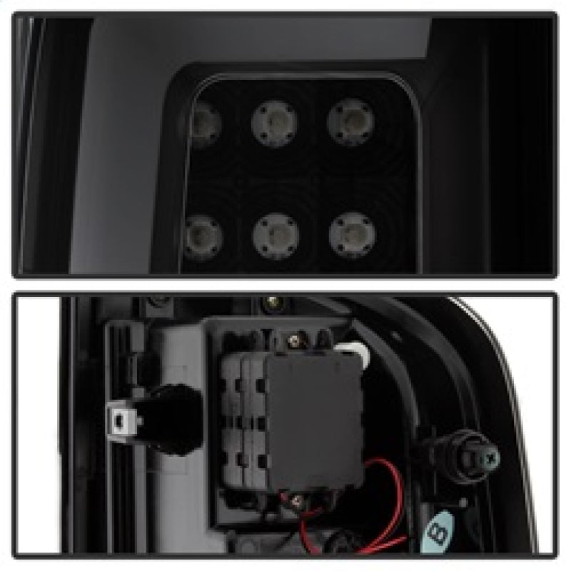 Spyder 5085252 fits Chevy 15-20 Colorado 2017 Light Bar LED Tail Lights - Black