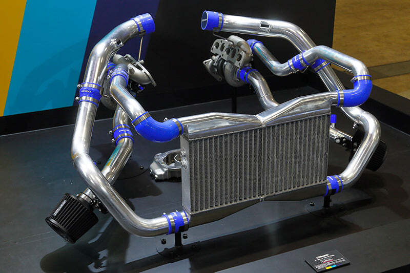 GReddy 11520097 09-20 fits Nissan 370Z Z34 T517Z 8cm Twin Turbo Kit