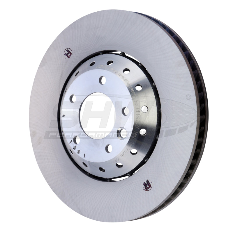 SHW Performance PFR47524 fits Porsche Cayenne GTS 19in Wheel Ceramic R-F Rotor