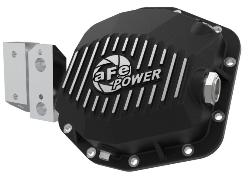 AFE 46-71190B Series Rear Differential Cover Black w/Machined Fins 20+ fits Je