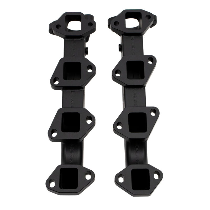 Wehrli WCF100174 01-04 Duramax LB7 Billet Exhaust Manifold & SS Up Pipes w/ Gaskets and ARP Hardware